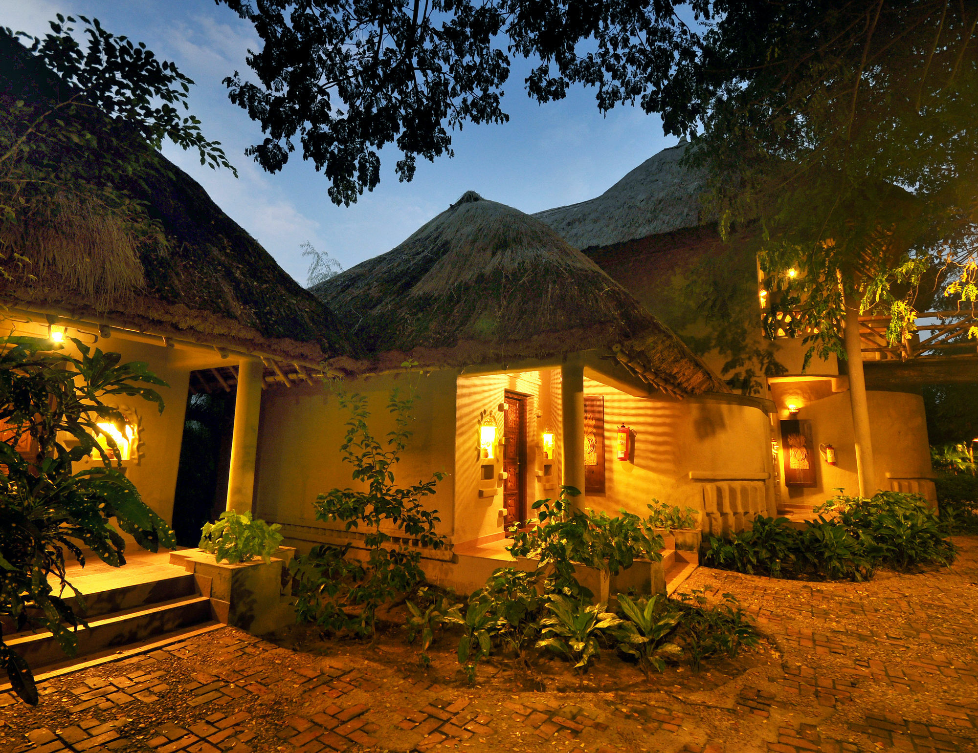 Vedic Village Spa Resort Kalkata Exteriér fotografie
